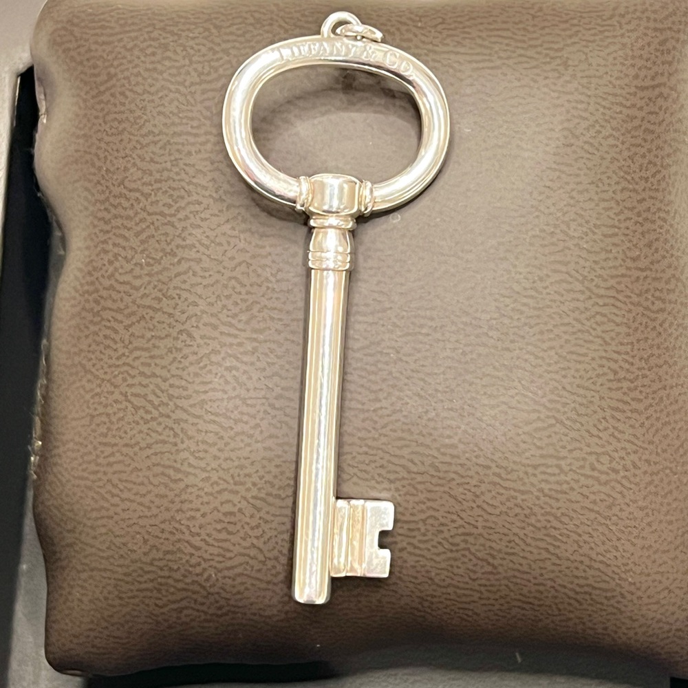 Tiffany & Co. Silver Key Pendant